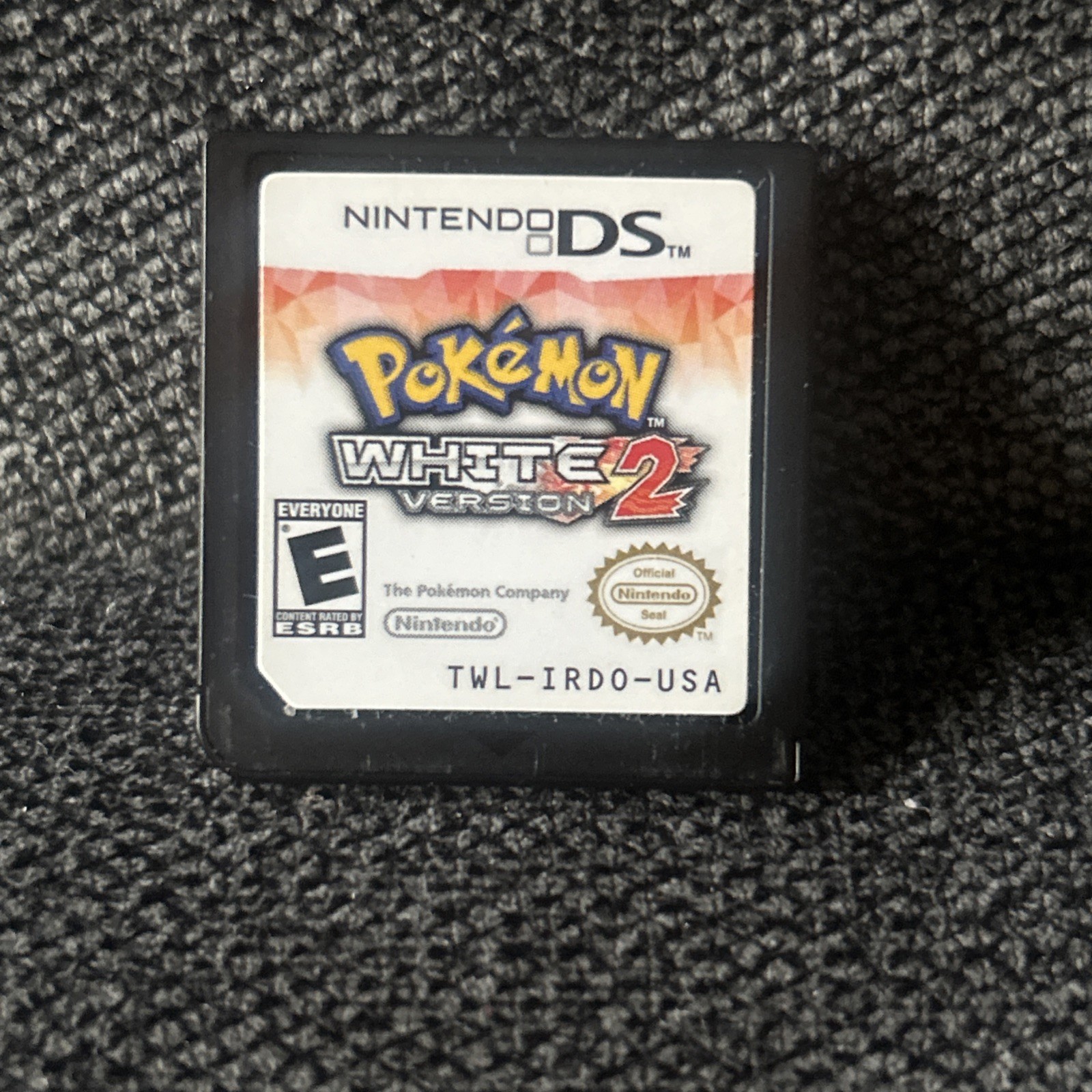 Pokemon: White Version 2 Nintendo DS Authentic Cartridge Only Great Shape USA