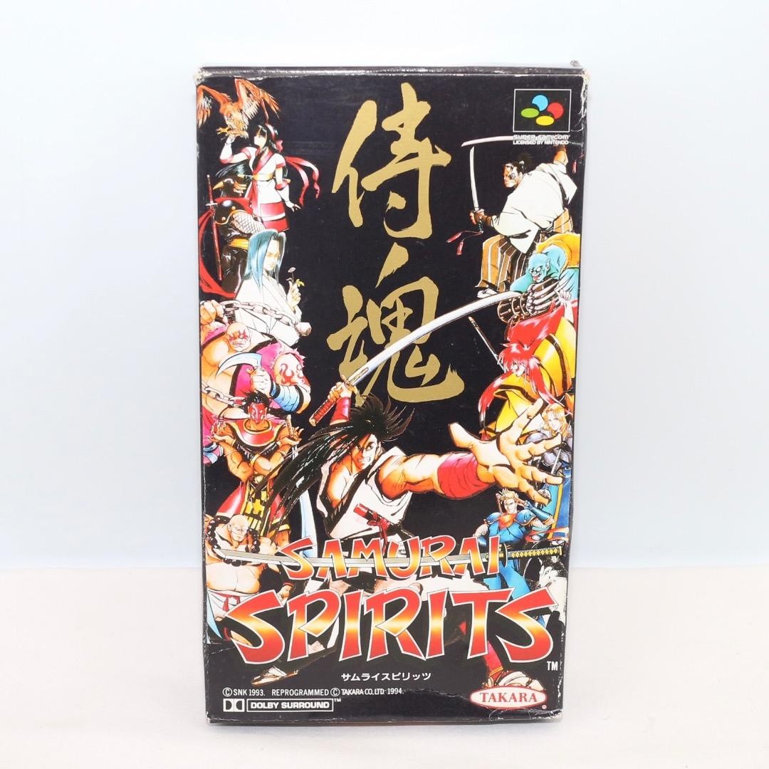 Samurai Spirits Super Famicom Japan CIB No Test NTSC-J SNK