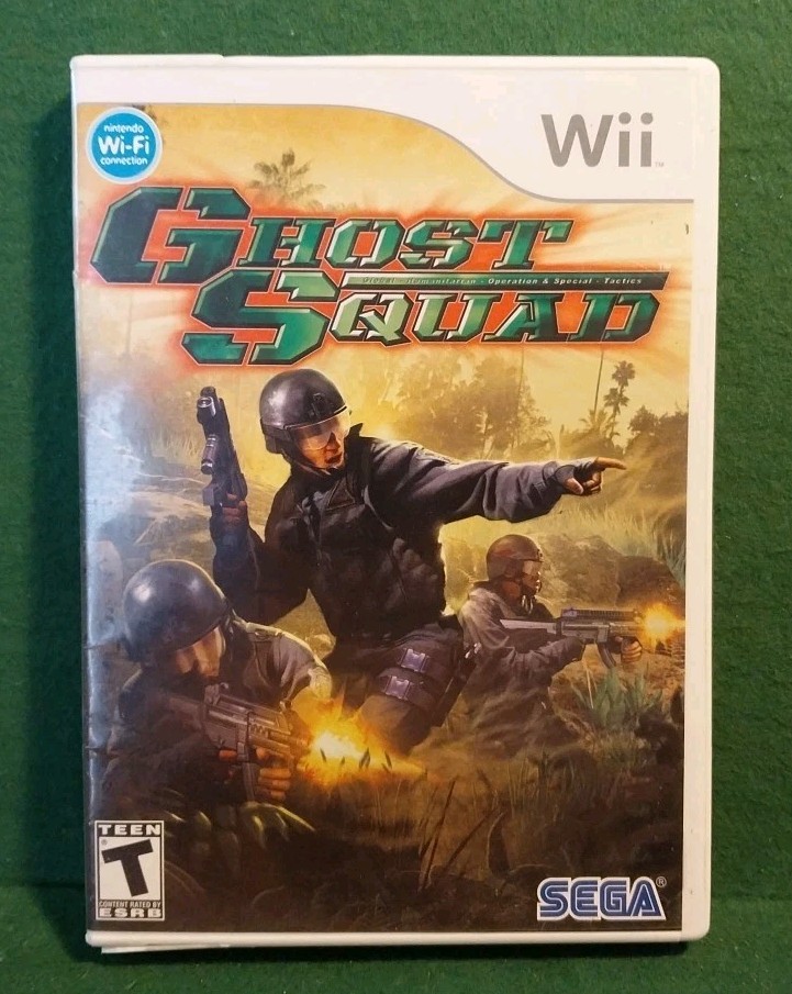 Ghost Squad (Nintendo Wii, 2006) CIB Complete