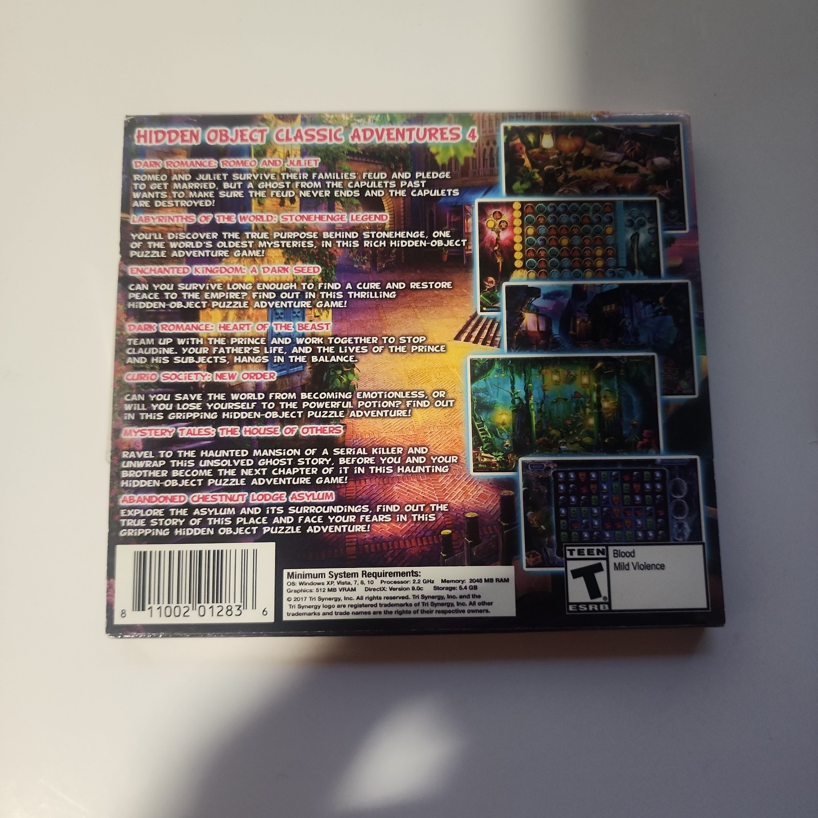 Hidden Object PC Adventure Puzzle