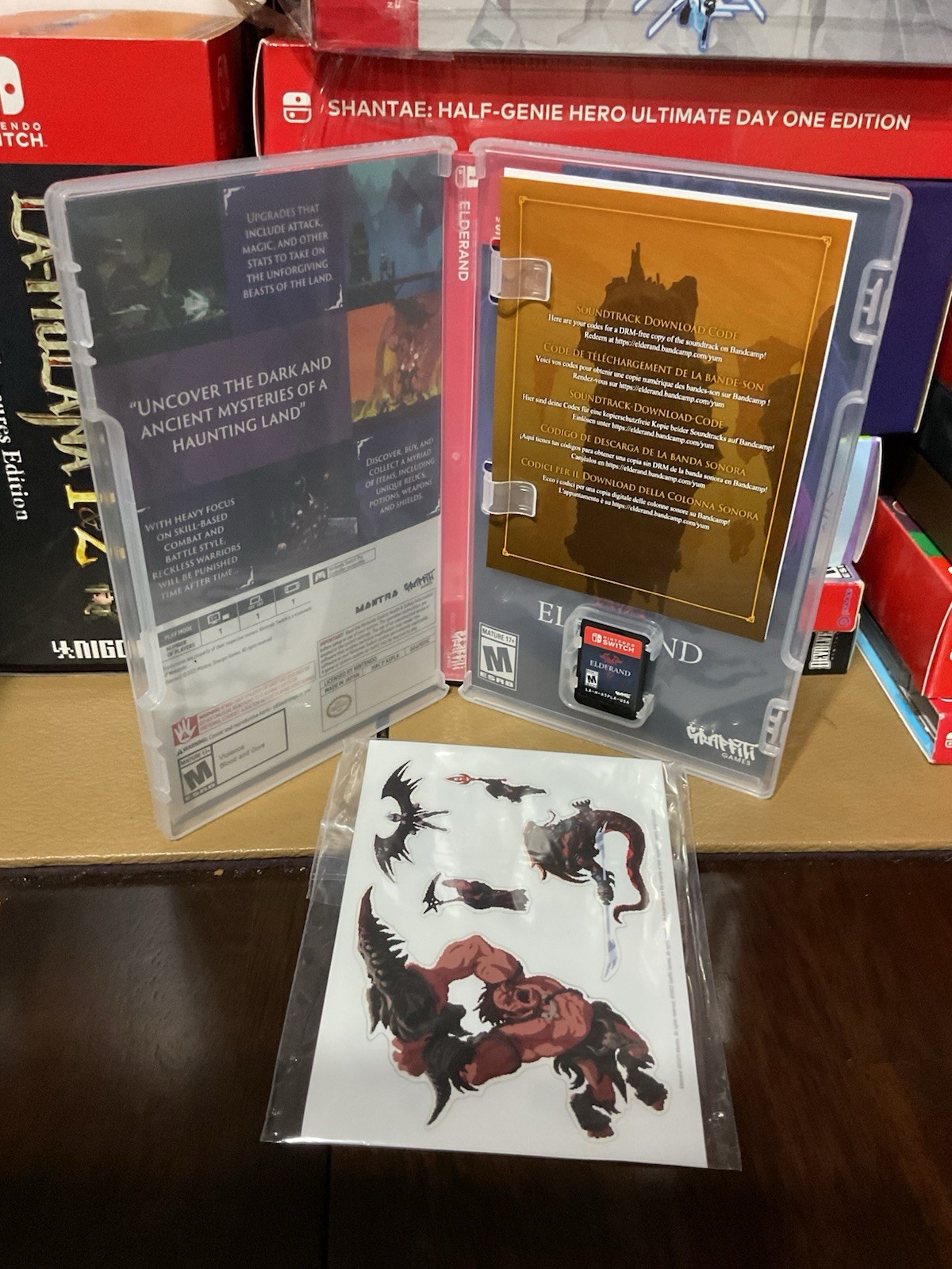 Graffiti Games Elderand Nintendo Switch Action Adventure Game M – Mature ESRB