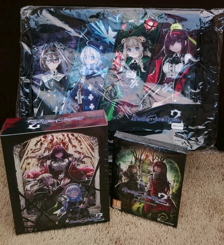 Death End Re;Quest 2 Limited Collector Edition – PS4 Re Quest **SEALED EU Ed.**