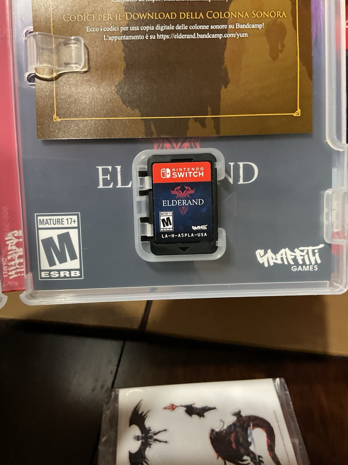 Graffiti Games Elderand Nintendo Switch Action Adventure Game M – Mature ESRB