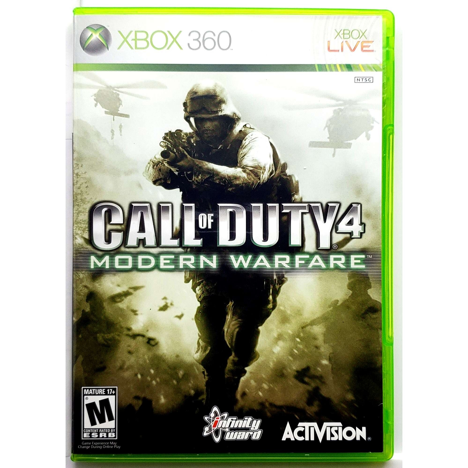 Call of Duty 4 Modern Warfare – Microsoft Xbox 360 Pristine 180 Day Guarantee