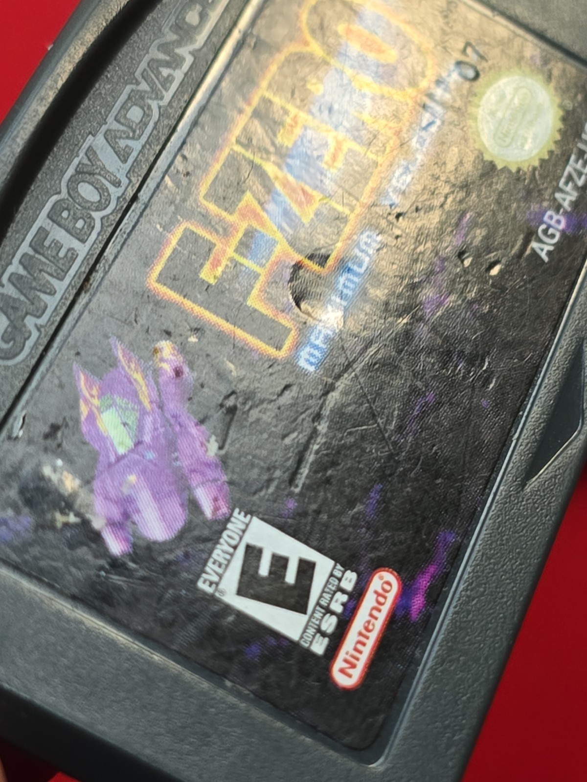 F-Zero: Maximum Velocity Game Boy Advance Nintendo GBA Racing Authentic Saves