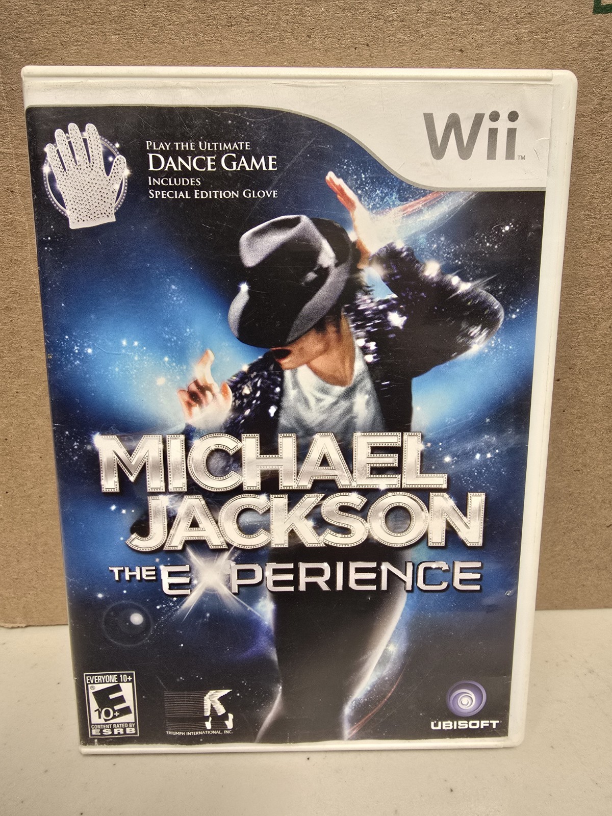 Michael Jackson the Experience Nintendo Wii CIB, Tested Dance Game