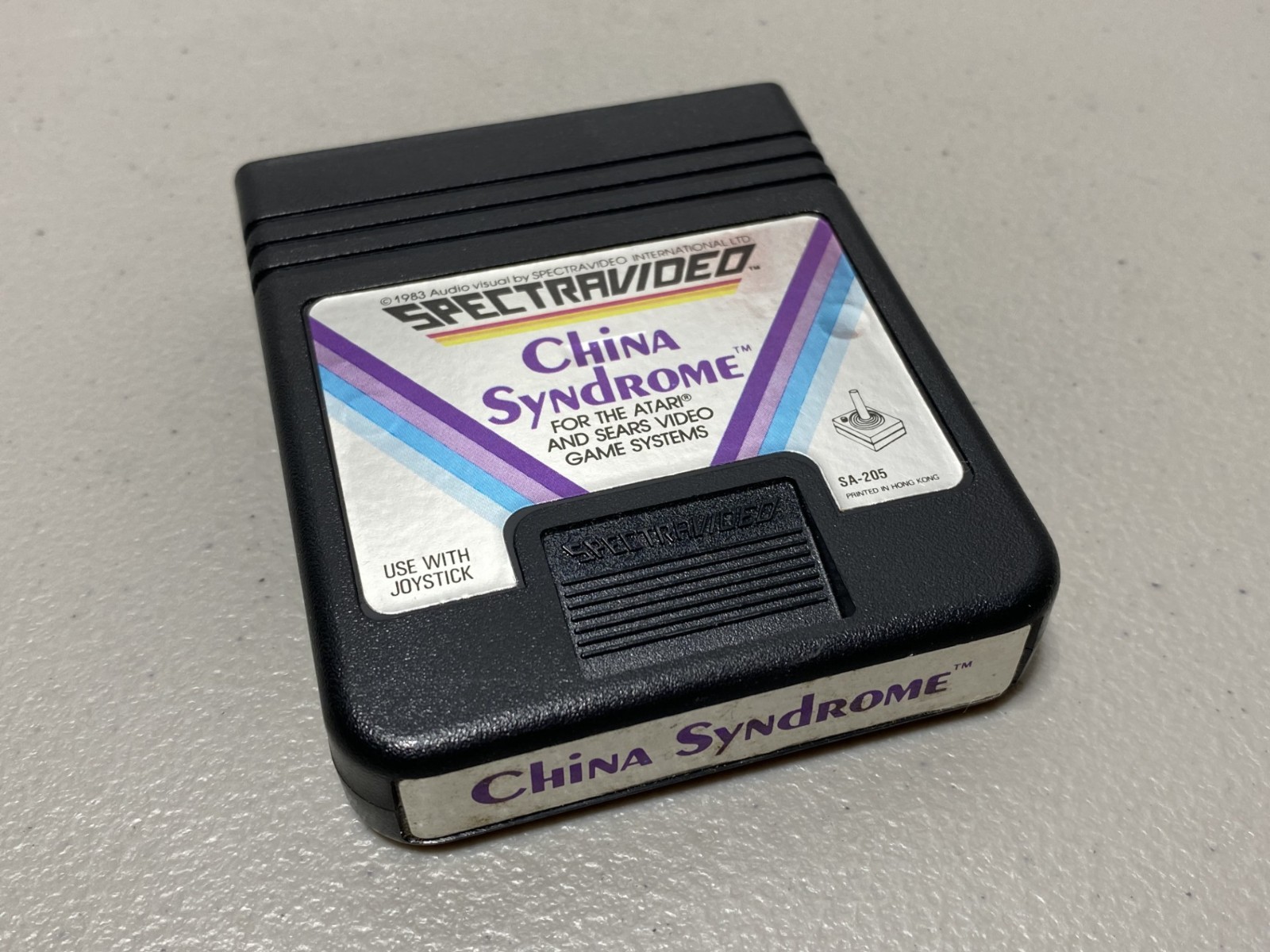 China Syndrome (for Atari 2600) Game Cartridge, NTSC