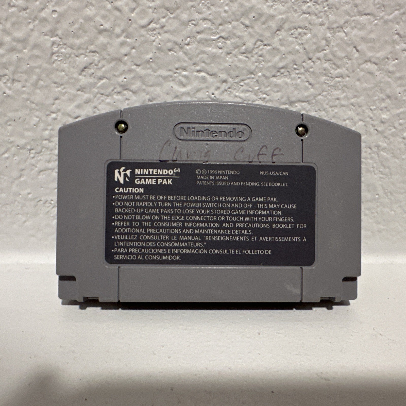Goldeneye 007 Game Card Cartridge Console for Nintendo 64 N64 US Version