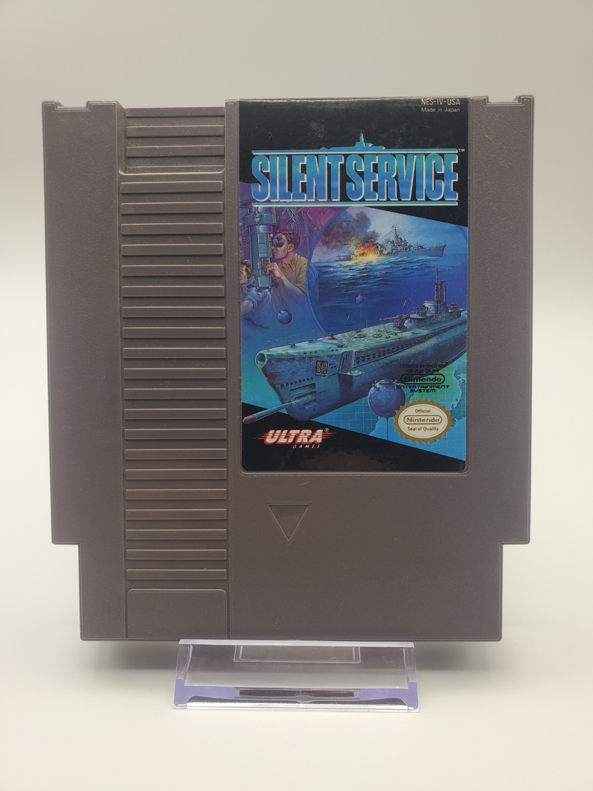 Silent Service (Nintendo NES, 1989) Authentic