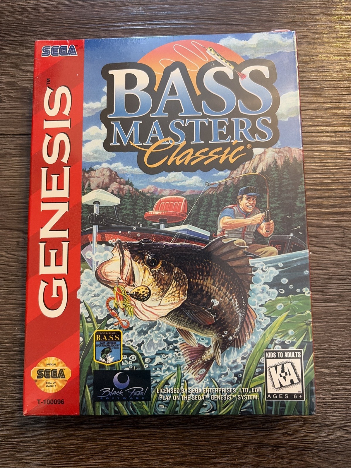 BASS Masters Classic (Sega Genesis, 1995) SEALED Authentic