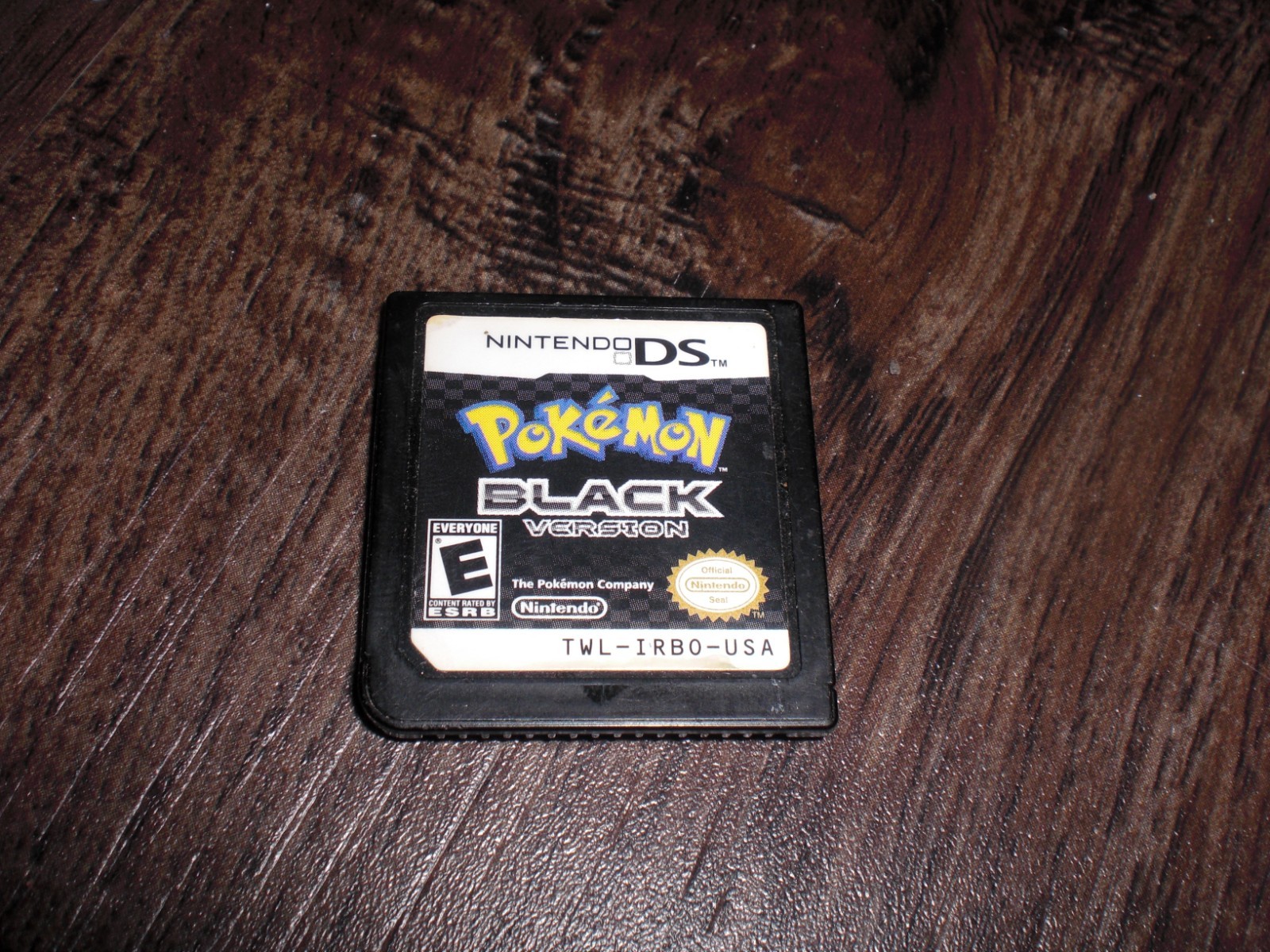 Pokemon Black 1 Version AUTHENTIC GENUINE Game Nintendo DS DSi 3DS 2DS XL TESTED