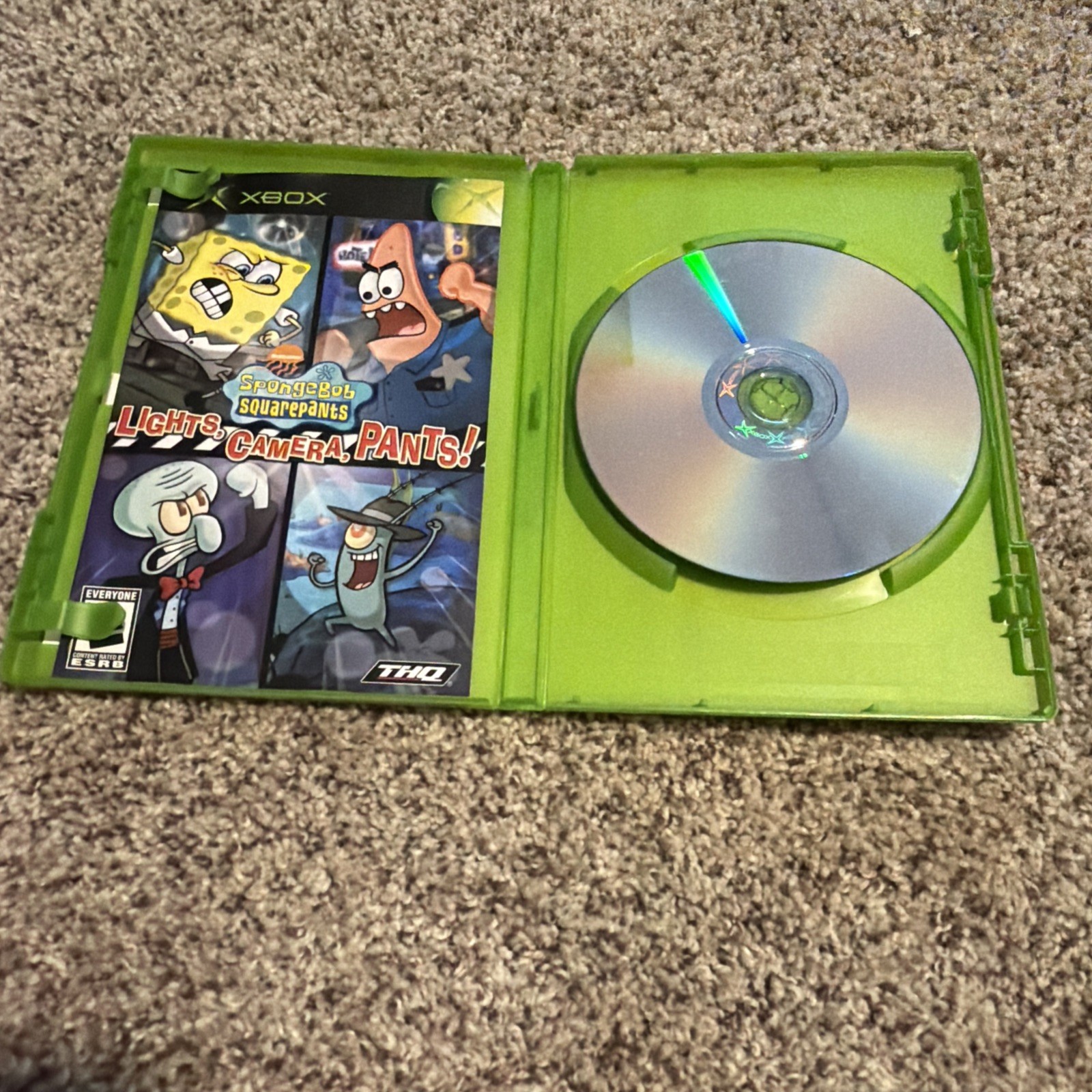 SpongeBob SquarePants: Lights, Camera, Pants (Microsoft Xbox, 2005)