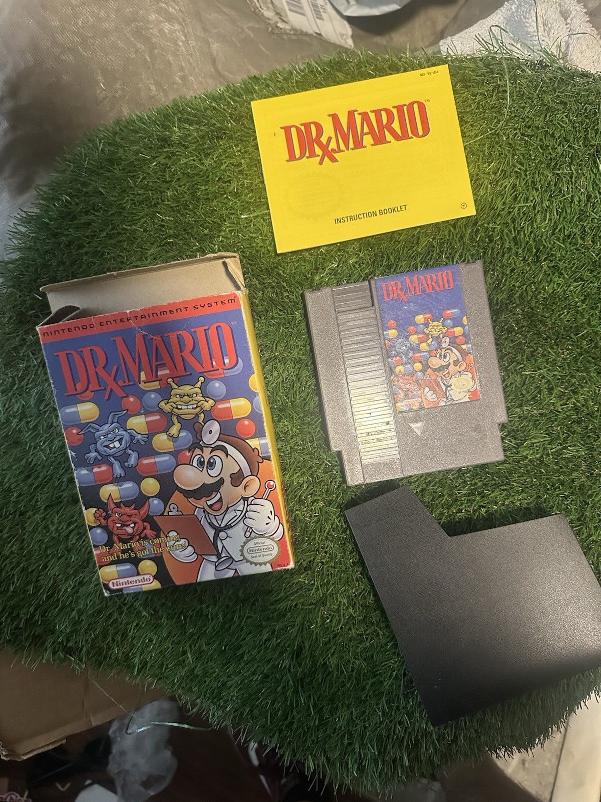 Dr. Mario NES Nintendo Game – Complete In Box – Tested Works