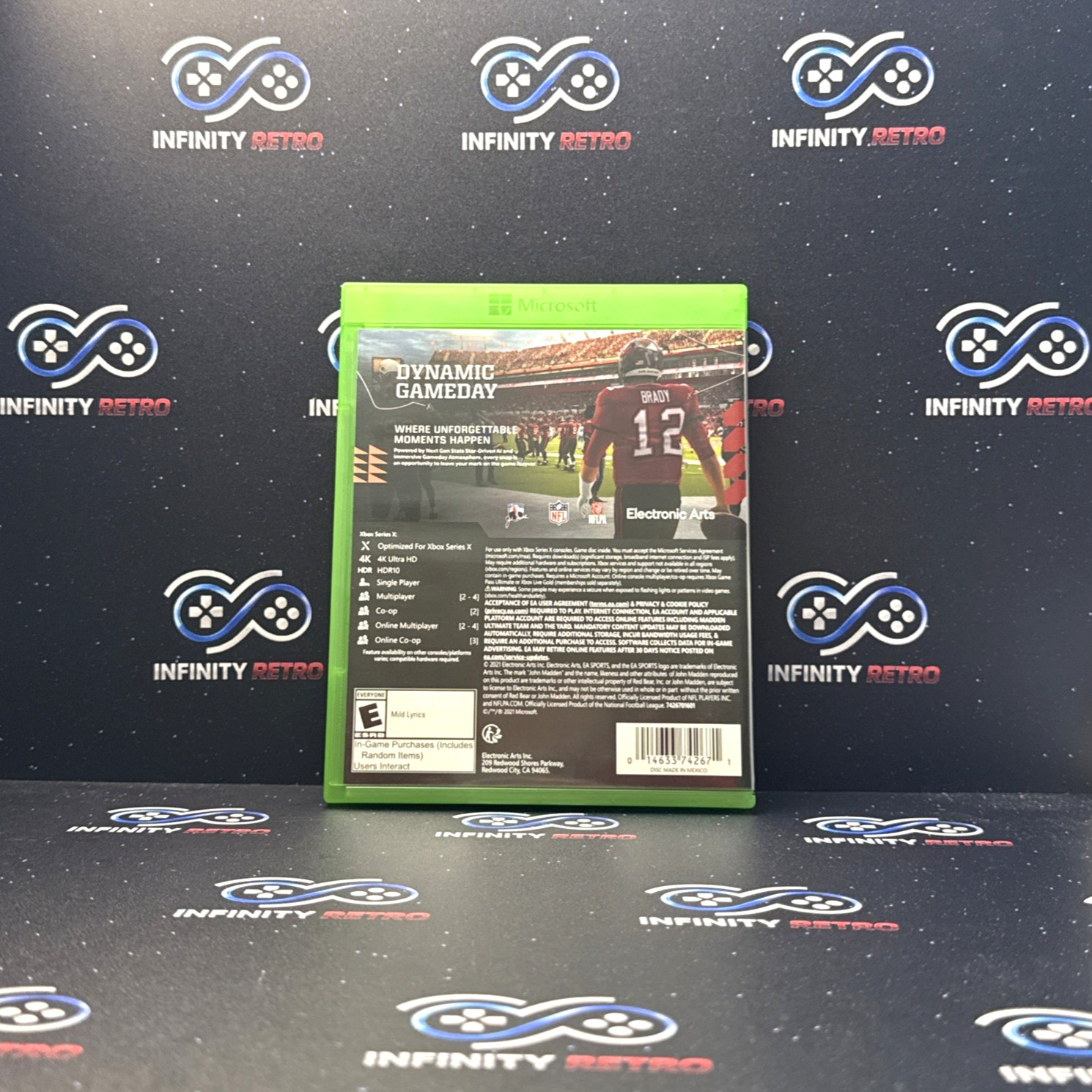 Madden NFL 22 Microsoft Xbox Series X CIB Refurbished & Tested Free Shipping
