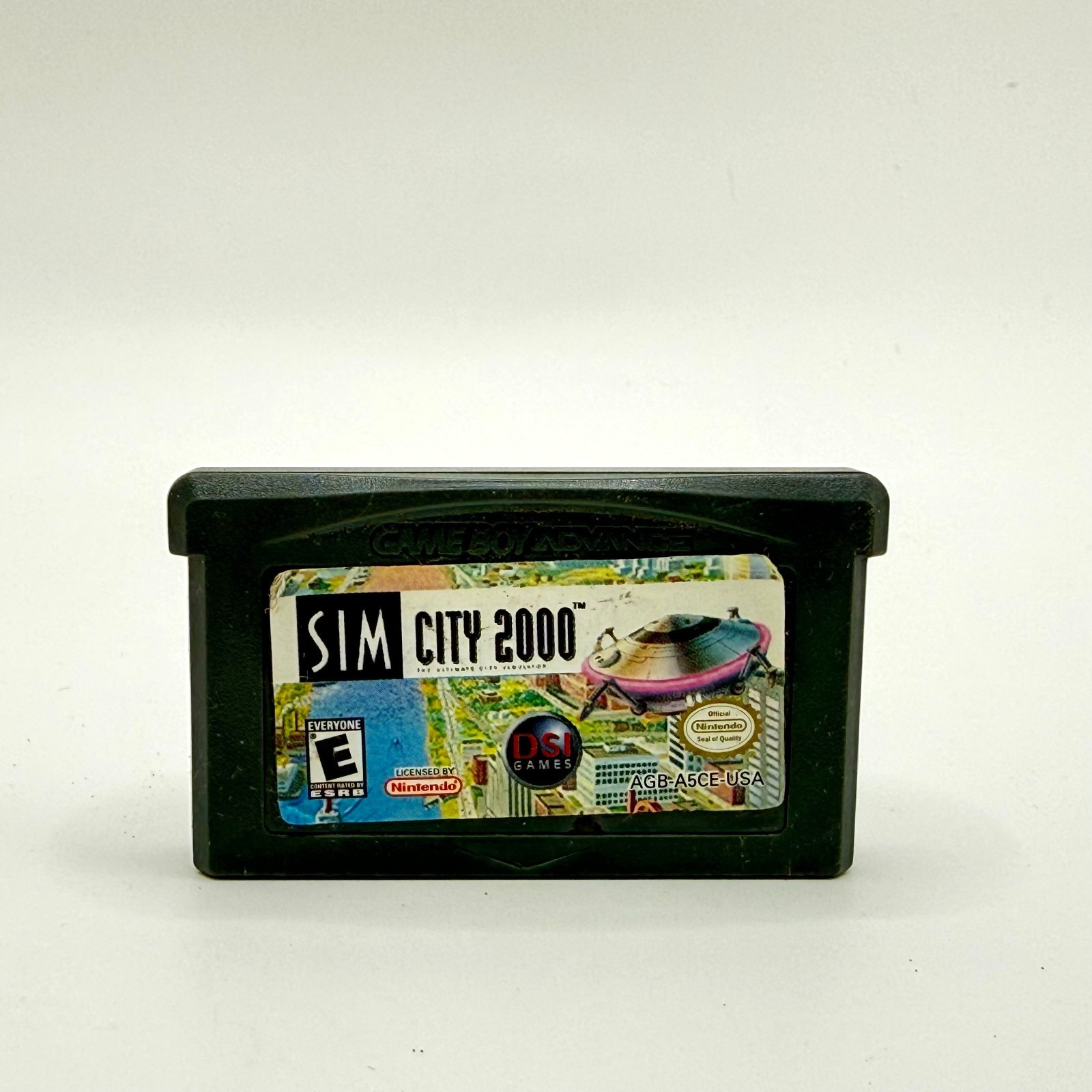 Nintendo Game Boy Advance SIM CITY 2000 Game Authentic Tested Working