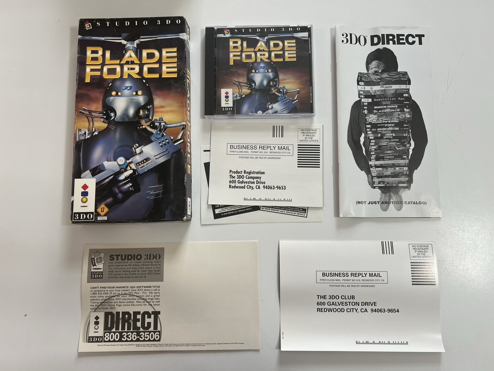Blade Force – 3DO – Panasonic – Studio 3DO – Complete – Long Box