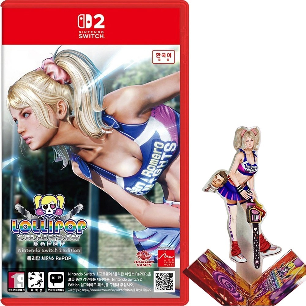 Switch 2 Lollipop Chainsaw RePOP + Figure [Korean English Multi Language]