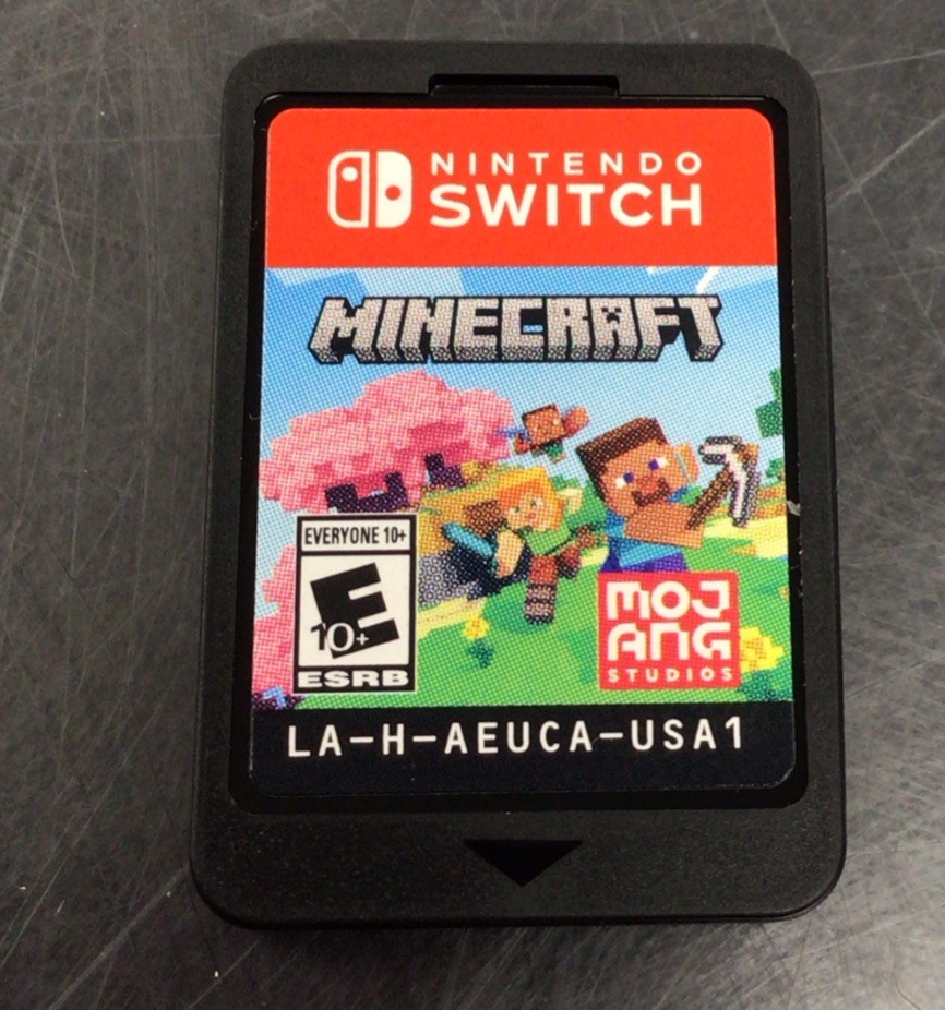 Mojang Minecraft Nintendo Switch Game, E10+, NTSC-U/C, Multiplayer, Action