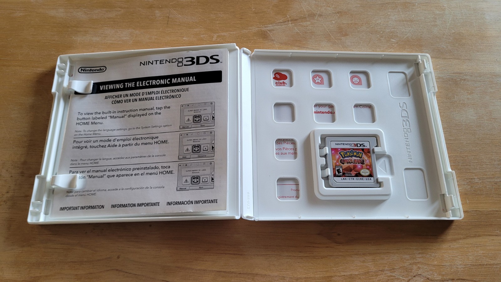 Pokemon Omega Ruby (Nintendo 3DS) Complete in Box (CIB) – Tested & Working