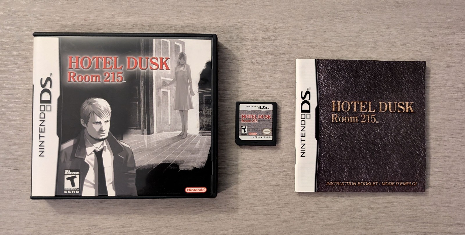 Hotel Dusk Room 215 (Nintendo DS) CIB – Tested