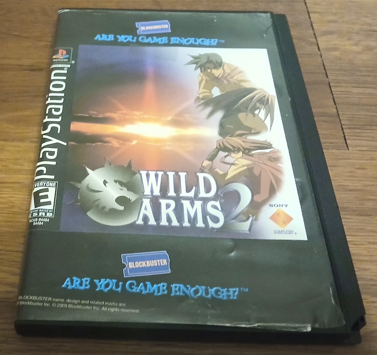 Wild Arms 2 – Sony PlayStation 1 (2 Disc Set) ***BlockBuster Rental***