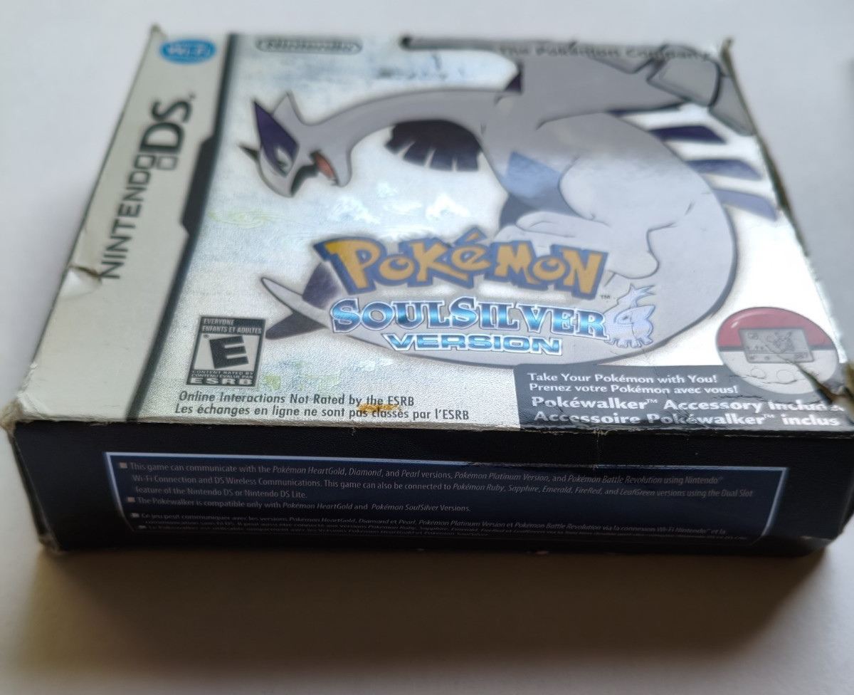 Pokemon: SoulSilver (DS) Authentic & Tested. Big Box + Game + Case + Manual