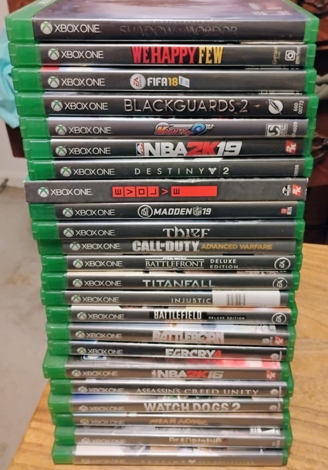 23 Xbox One Games! All In Original Case With No Scratches Very Nice Shape