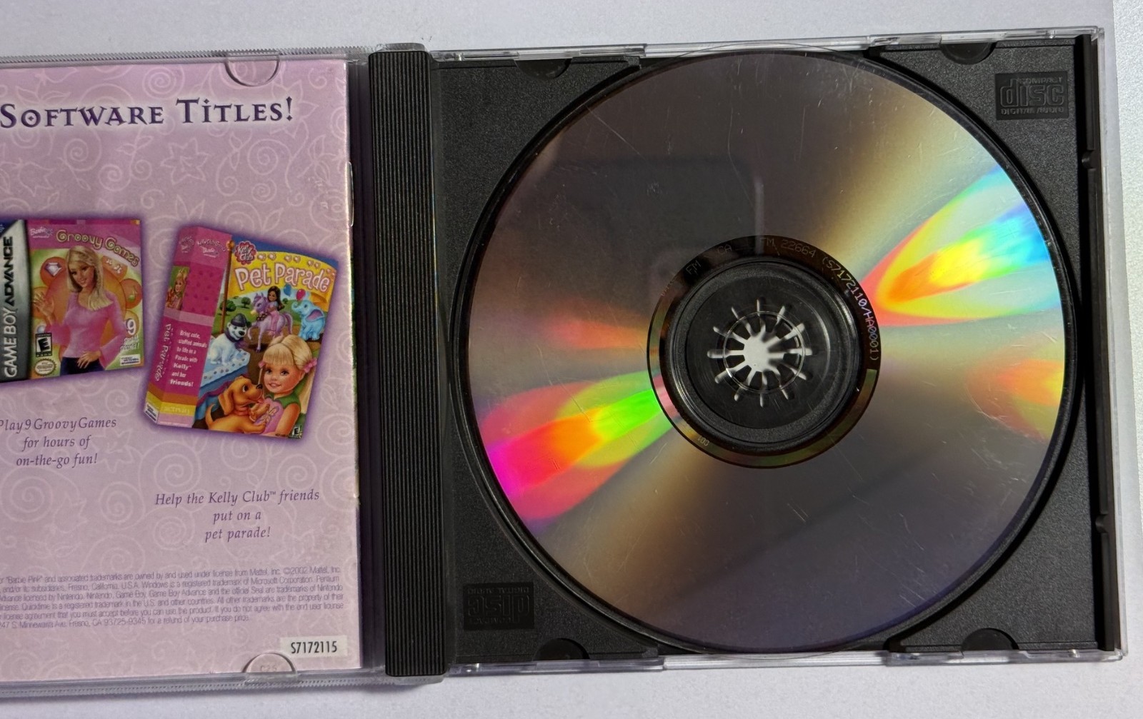 Barbie as Rapunzel PC CD-ROM Game 2002 VERY RARE OOP HTF Windows / MAC
