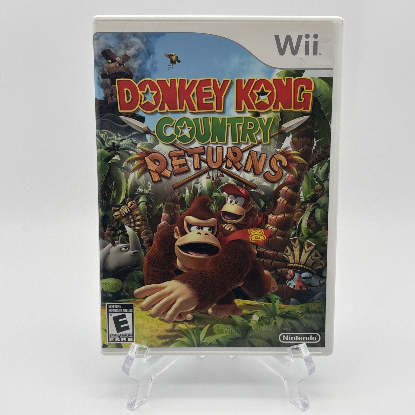 Donkey Kong Country Returns (Nintendo Wii, 2010) Complete w/ Manual – Tested