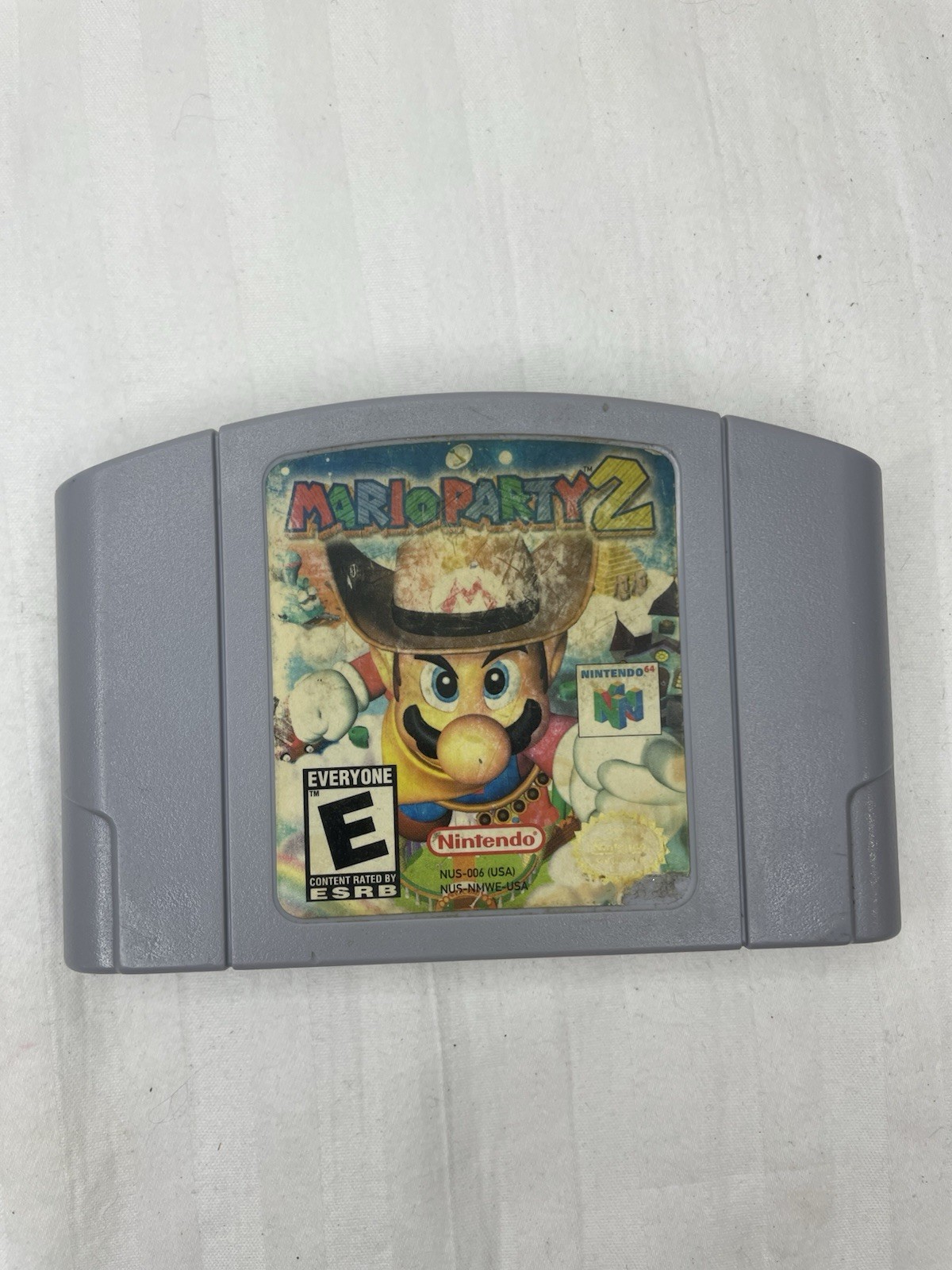 Mario Party 2 Nintendo 64 N64 Game Cartridge 1997 Tested Working