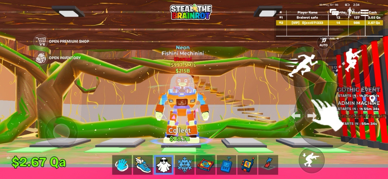 Steal the Brainrot – Nintendo Switch Game – Multiplayer Online Playability