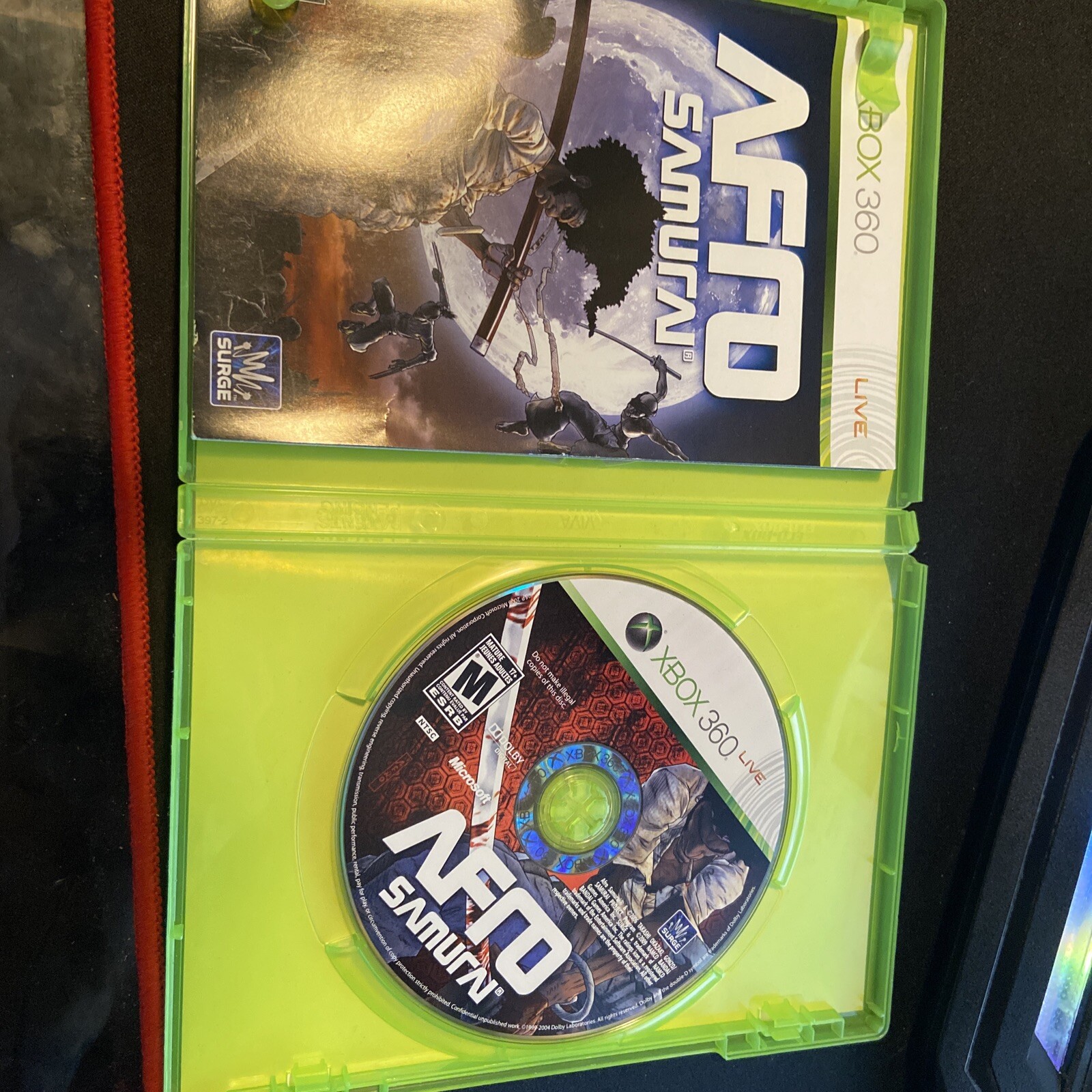 Afro Samurai (Microsoft Xbox 360, 2009) CIB