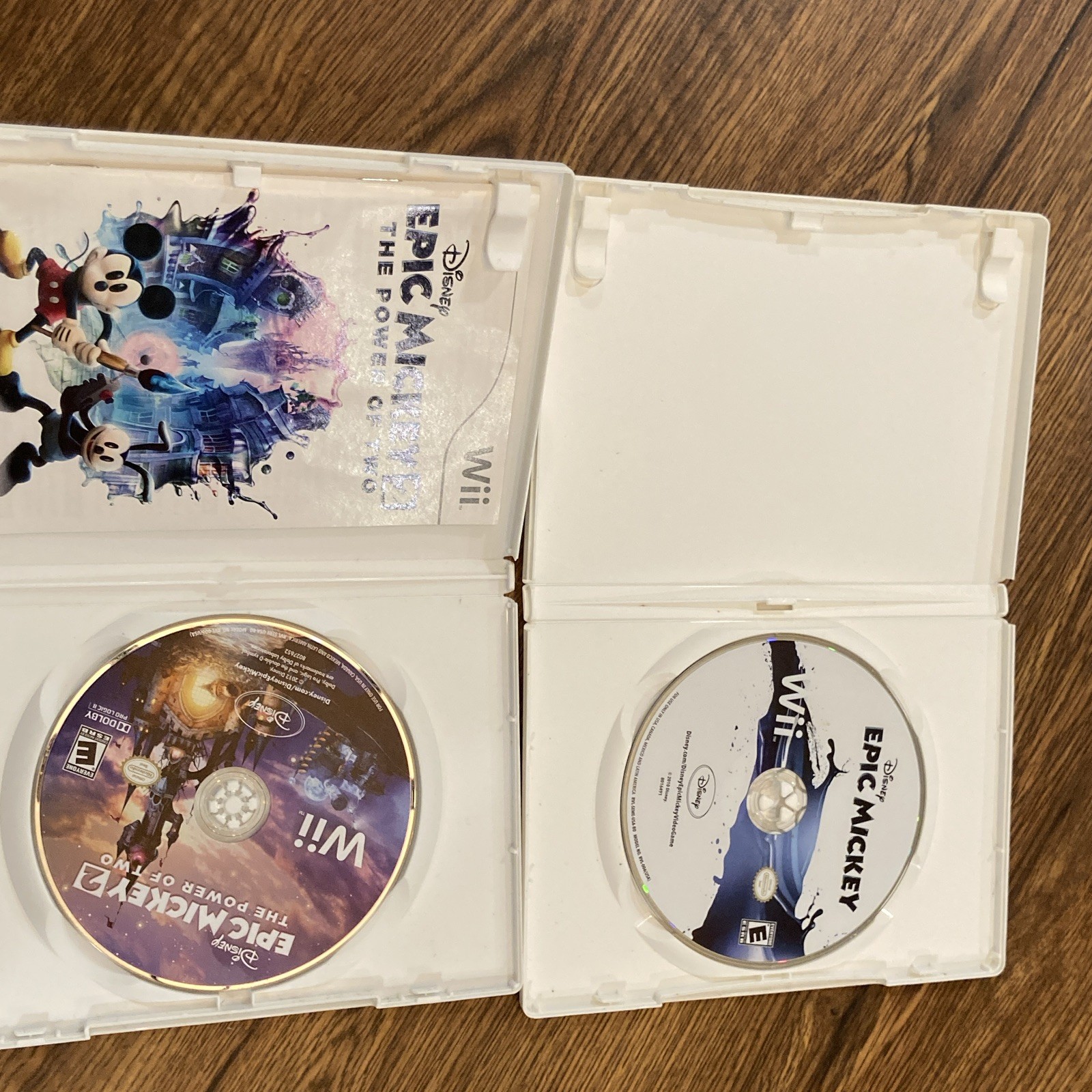 Disney Epic Mickey + Epic Mickey 2 Co-op Nintendo Wii