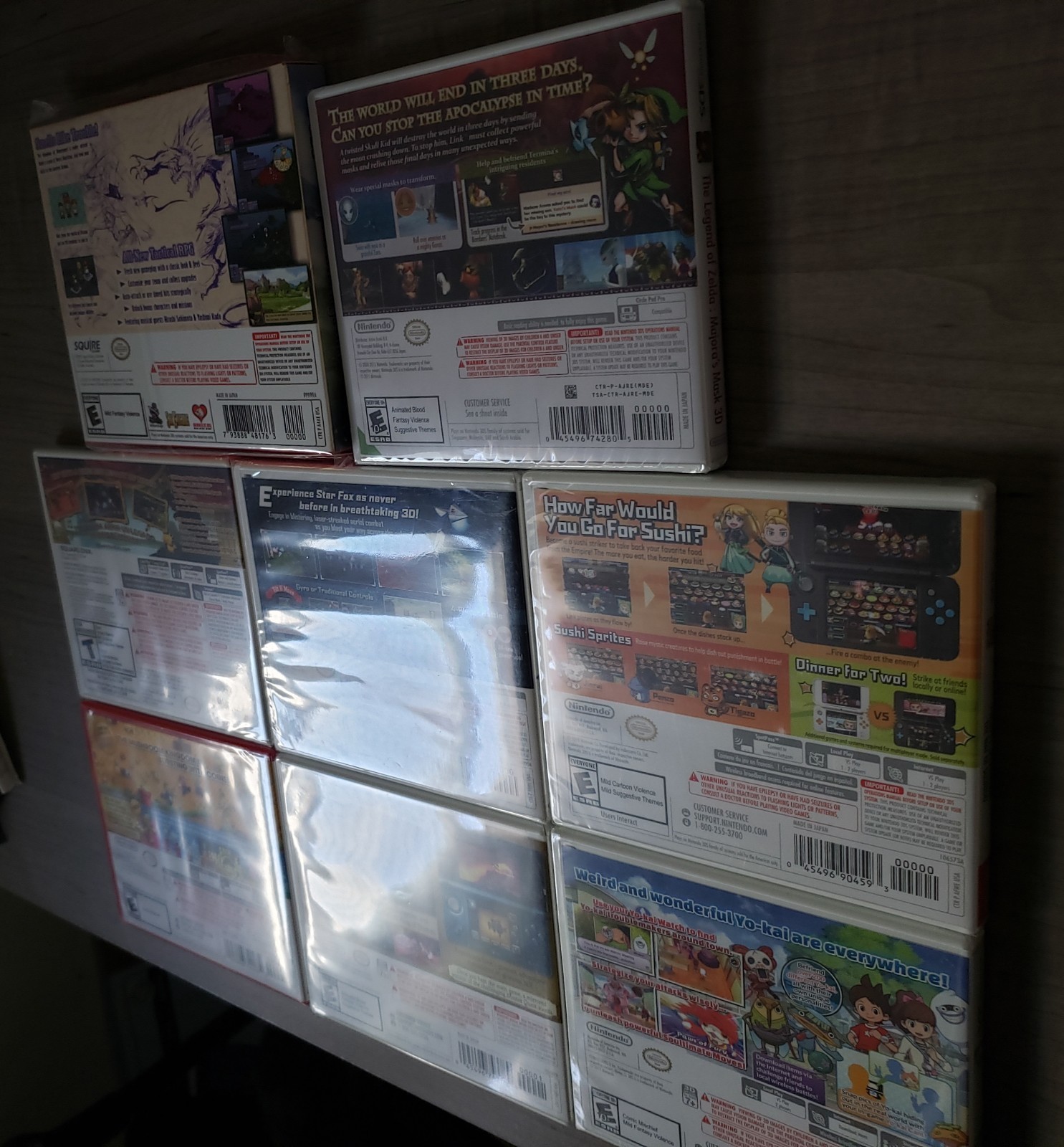 Nintendo 3DS Sealed Games CIB