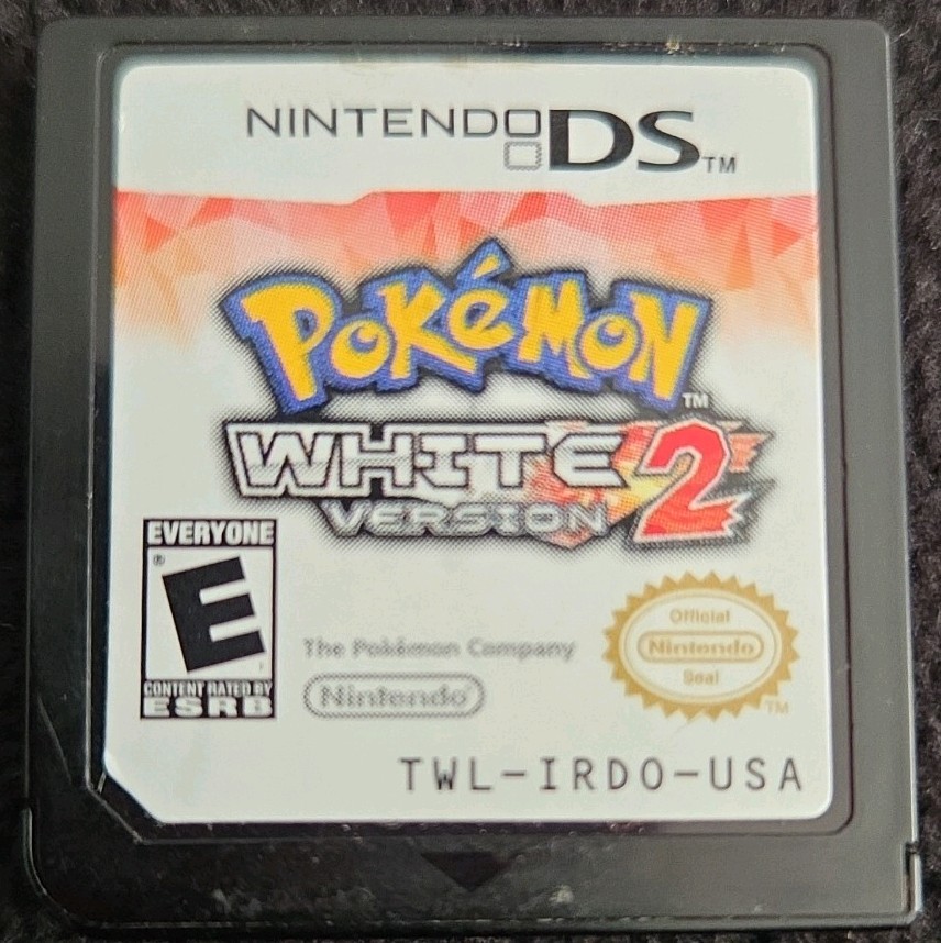 Pokemon White 2 Version Nintendo DS Loose Cartridge Only Tested Authentic