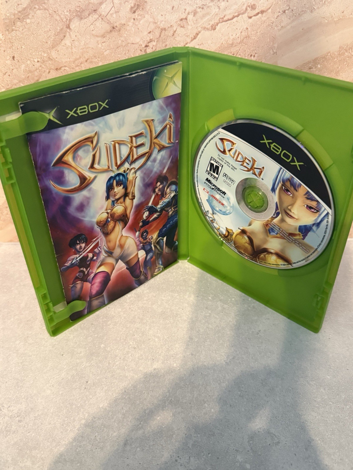 Microsoft Game Studios Sudeki Xbox 2004 Role Playing Action RPG M Manual