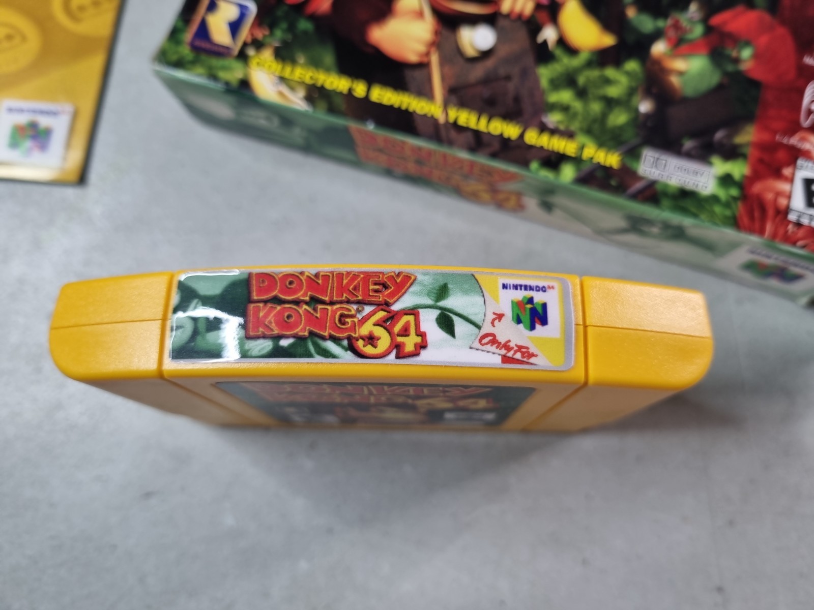Donkey Kong 64 (Nintendo 64 1999) Complete CIB NO expansion pak – w/ Manual