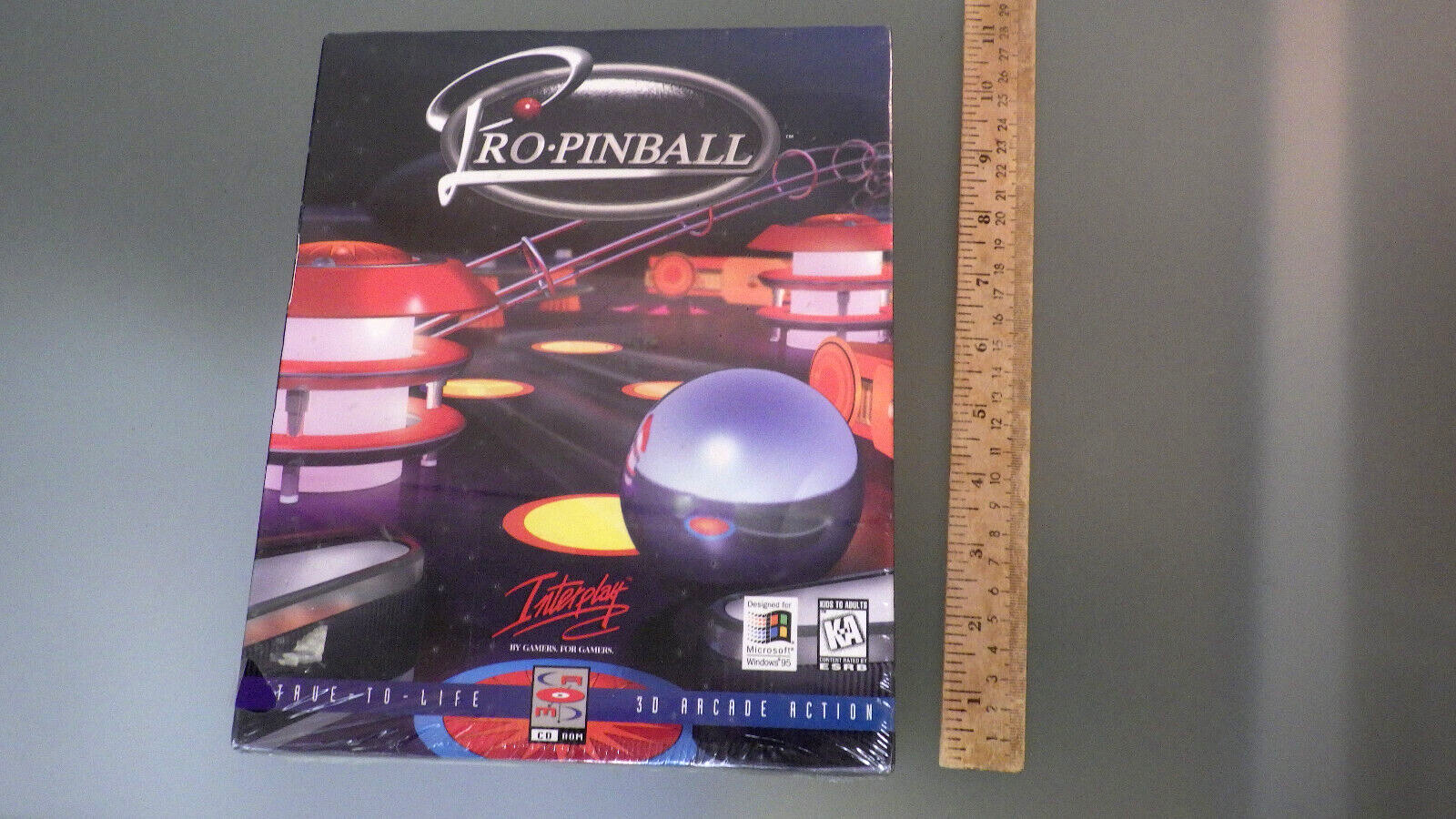 Vtg 1996 PC Video Game Software Pro-PINBALL Arcade SEALED Big Box NEW