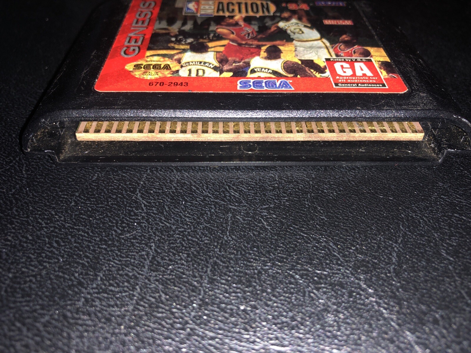 NBA Action ’94 (Sega Genesis, 1994) Tested