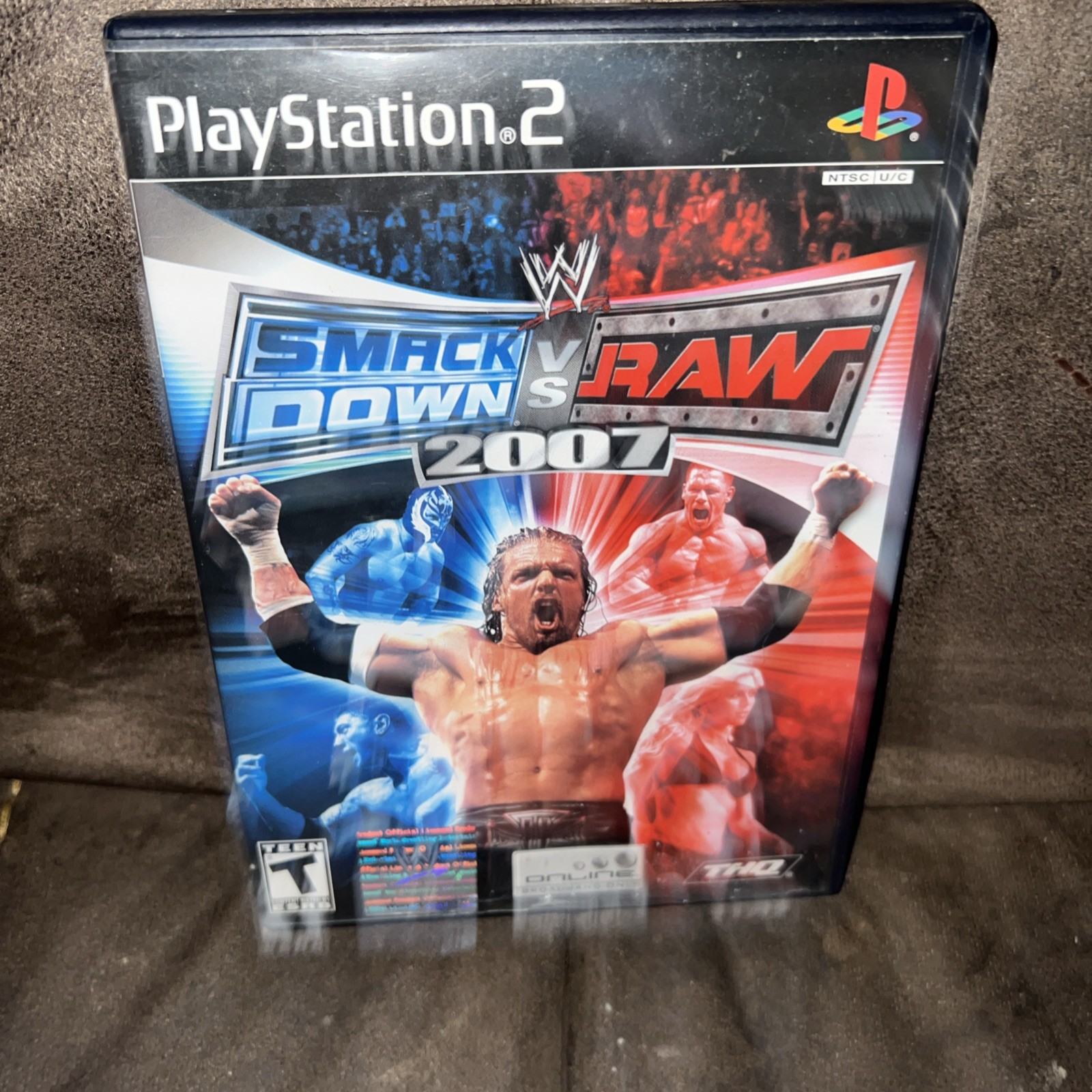 WWE Smackdown vs. Raw 2007 (Sony PlayStation 2, 2006) PS2 – Wrestling – Complete