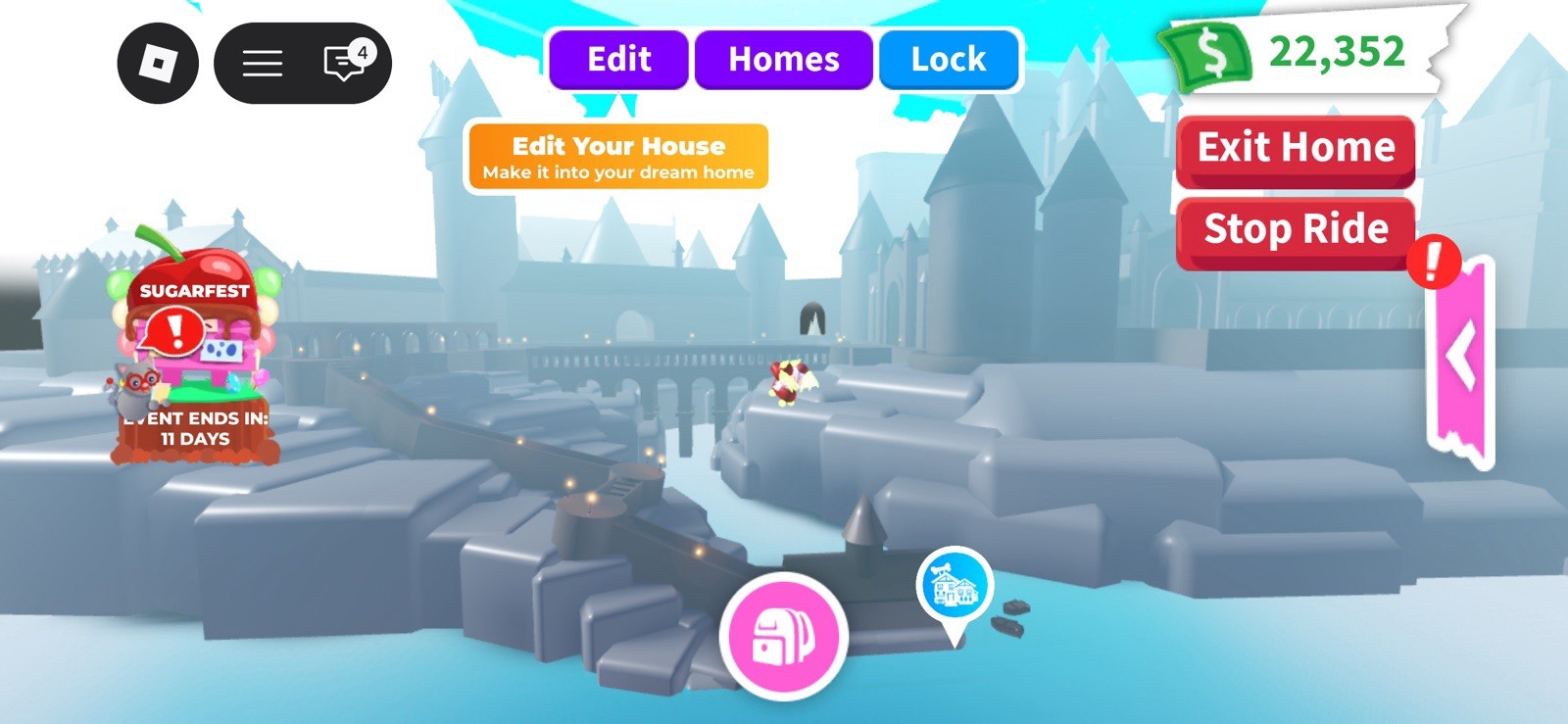 Adopt Me! Hogwarts castle