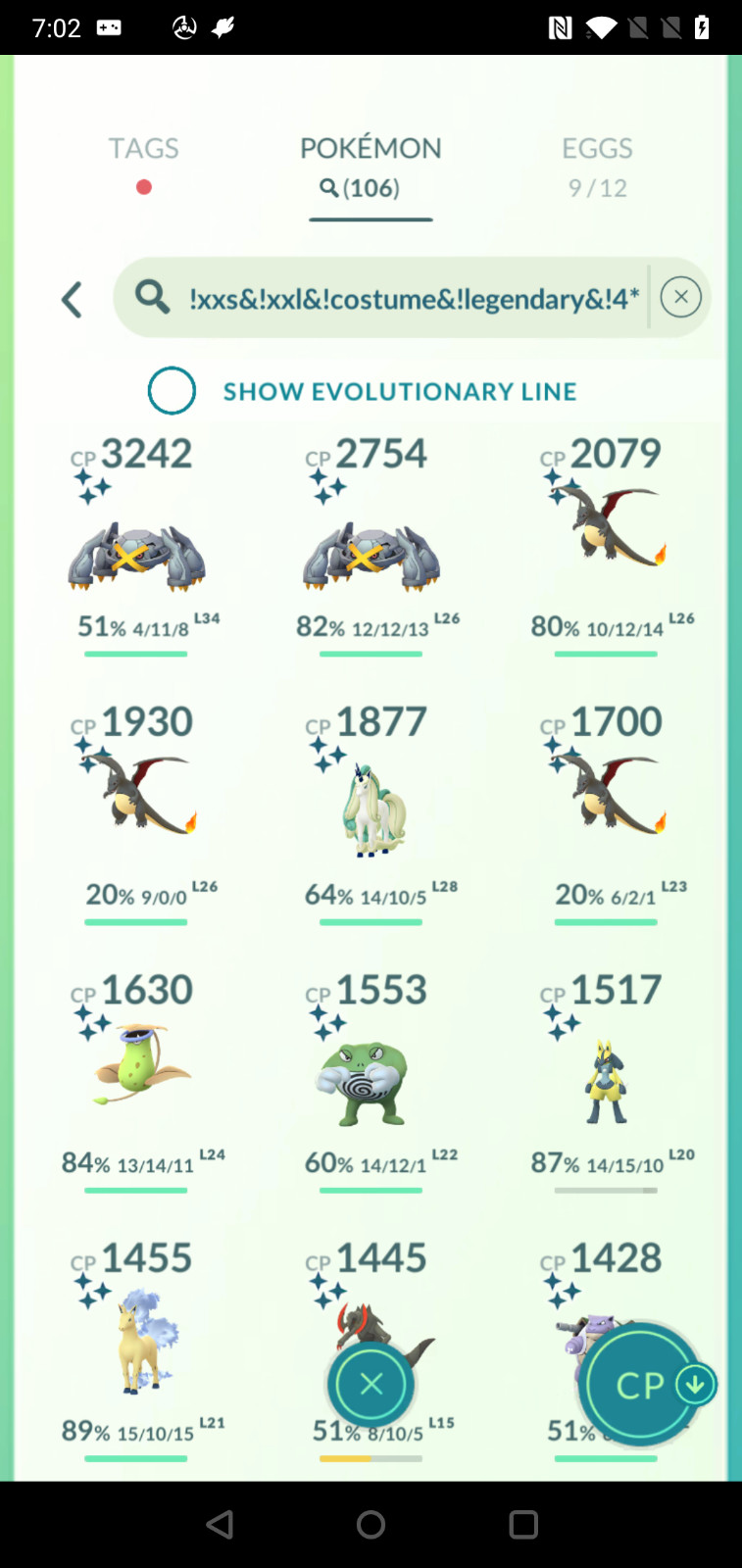 Pokémon GO Account Level 44 – 109 Shiny – 2 Costume Shinies! – PTC!