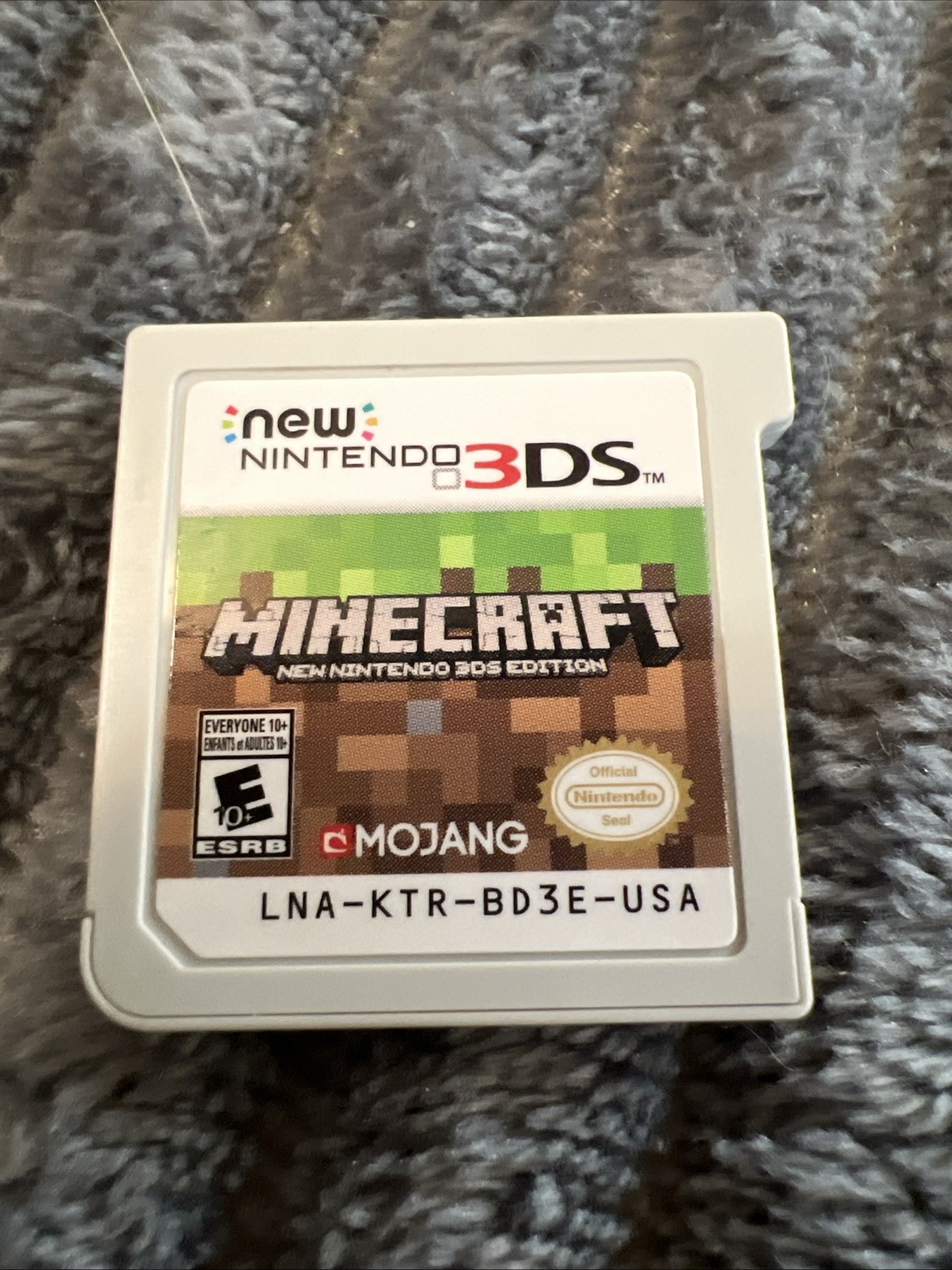 Minecraft New Nintendo 3DS Edition Mojang – Cartridge Only – Tested Working