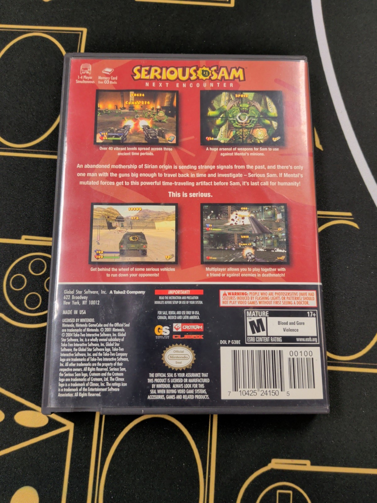 Serious Sam: The Next Encounter (Nintendo GameCube, 2004)