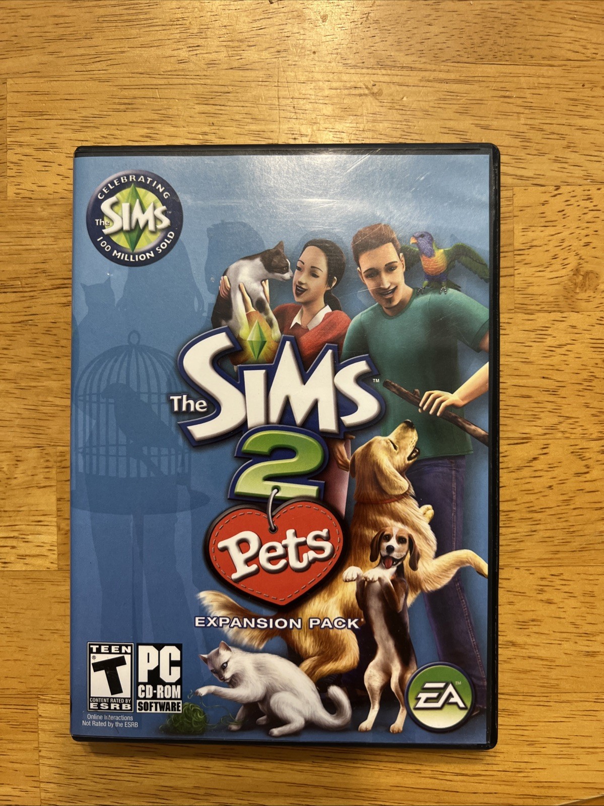 The Sims 2: Pets Expansion Pack (PC CD-ROM, 2-Disc Set, 2006 w/ Manual