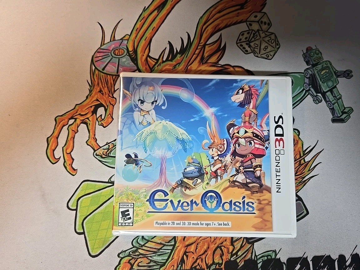 Ever Oasis World Edition Nintendo 3DS Brand New & Factory Sealed!