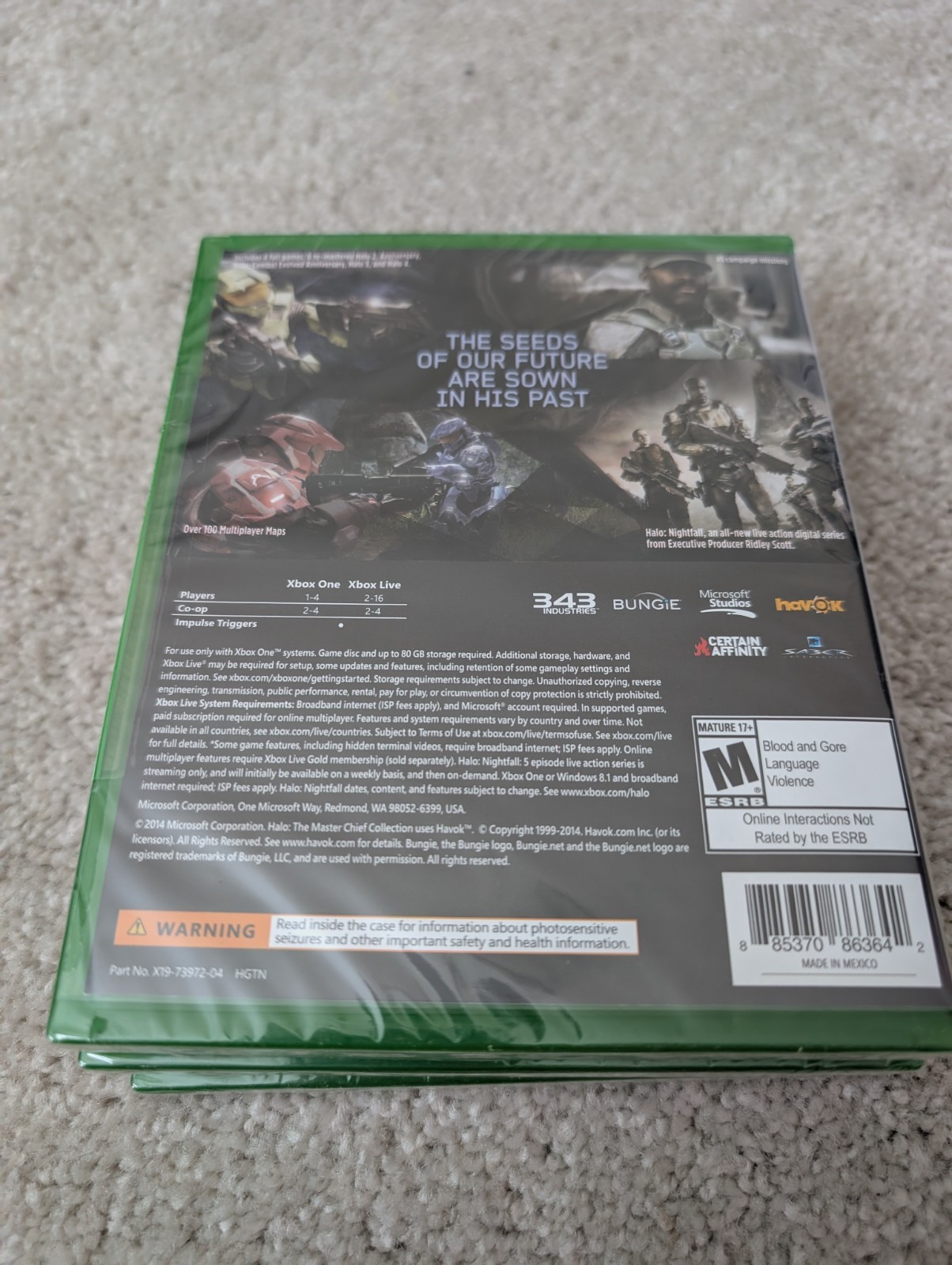 Halo: The Master Chief Collection (Microsoft Xbox One, 2014)