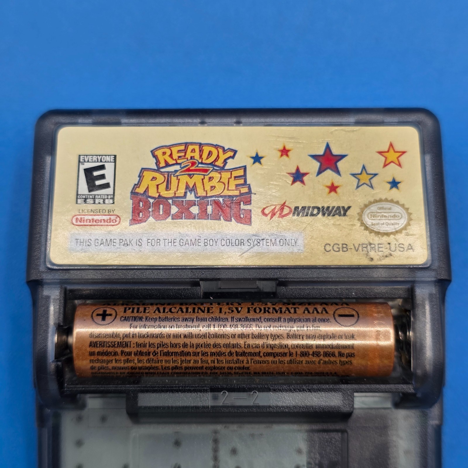 Ready 2 Rumble Boxing (Nintendo GameBoy Color) TESTED MISSING COVER
