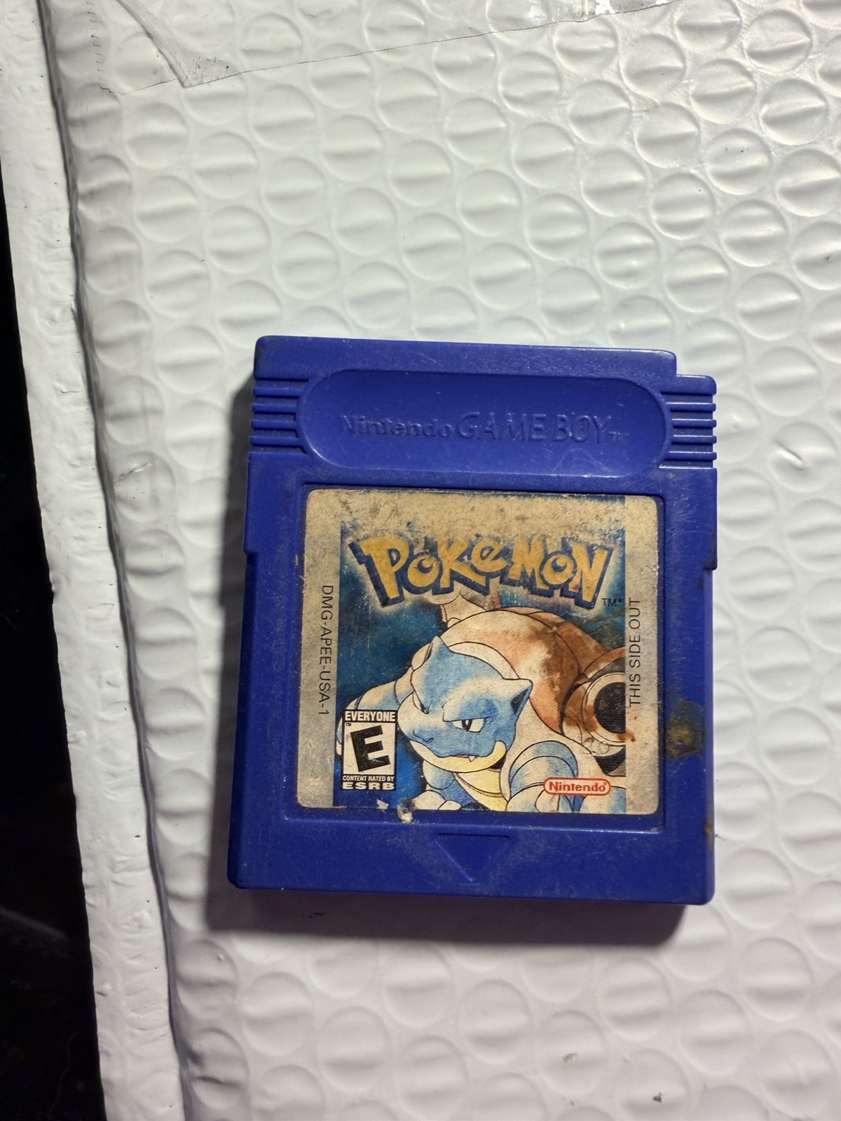 Pokémon Blue Gameboy Authentic-untested
