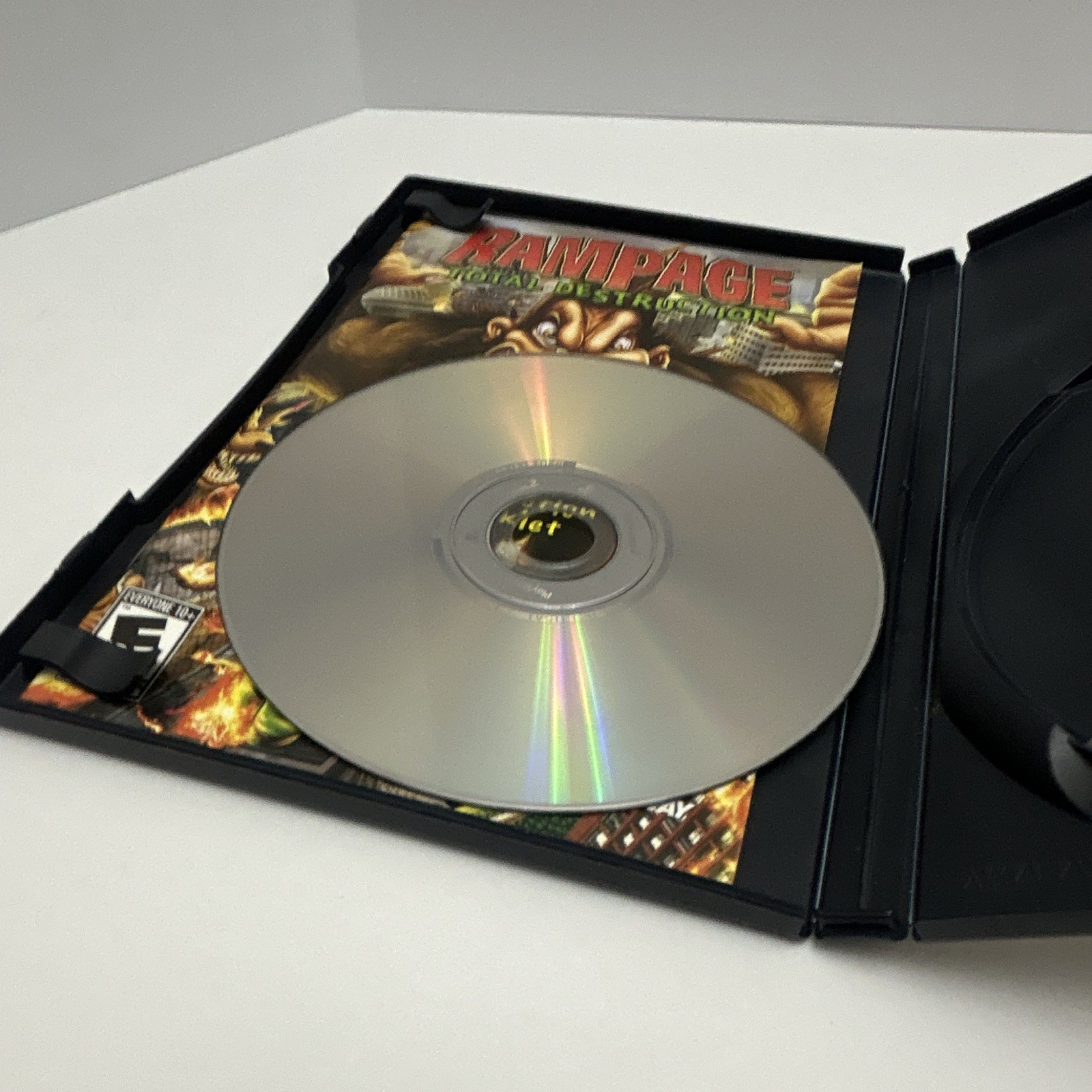 Midway Rampage: Total Destruction PS2 E10+ NTSC-U/C Manual Included